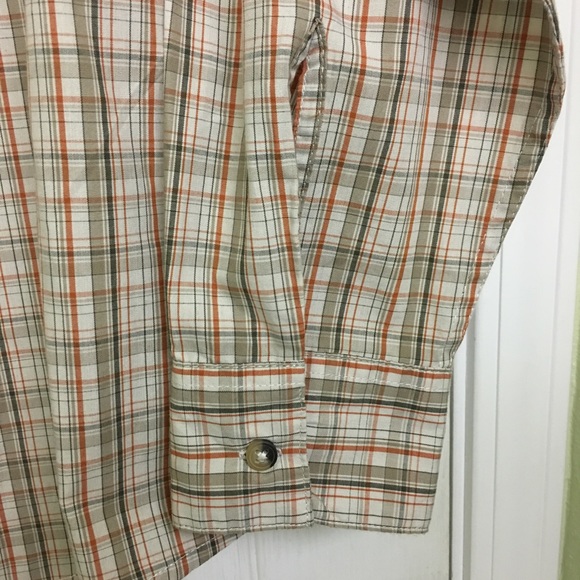 Wrangler Authentics  Plaid Button Down Shirt -SZ M - Picture 7 of 8